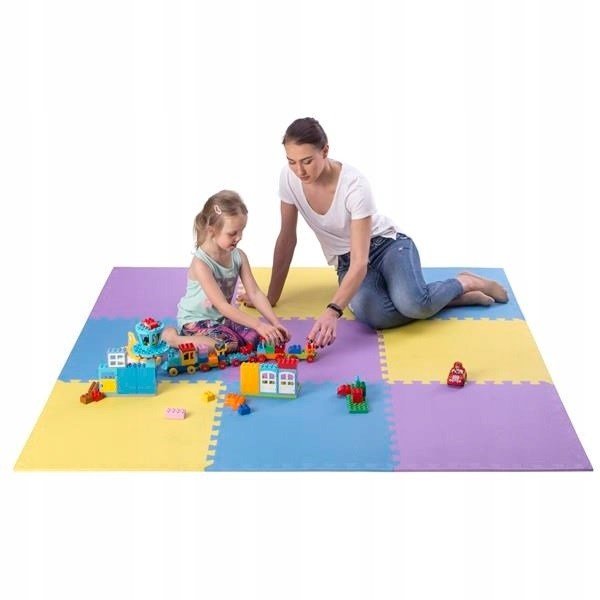 Puslespilsmtte multipack One Fitness MP10 gul-bl-lilla #5