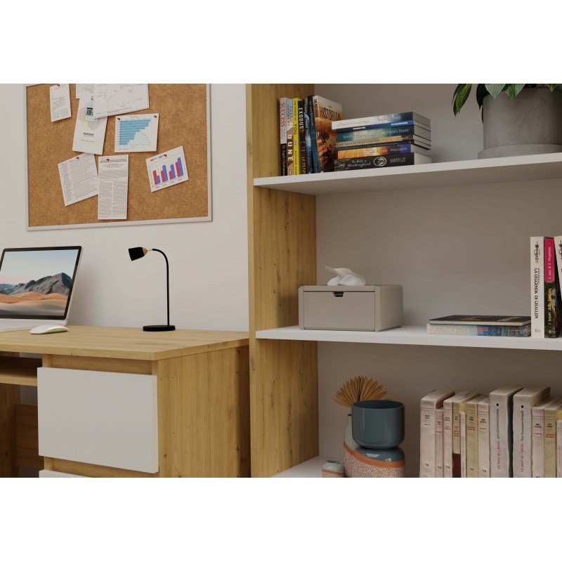 BOGHYLDE 80 CM ARTISAN/HVID #8