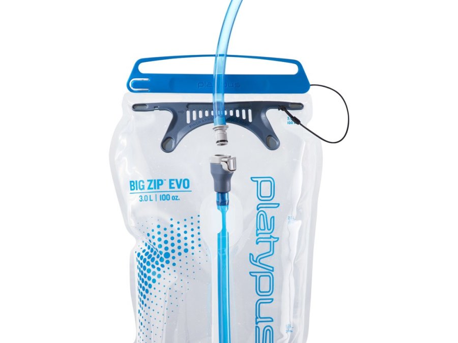 Platypus BIG ZIP Dagligt forbrug 3000 ml Polyethylen, Silikone Bl�, Transparent #2