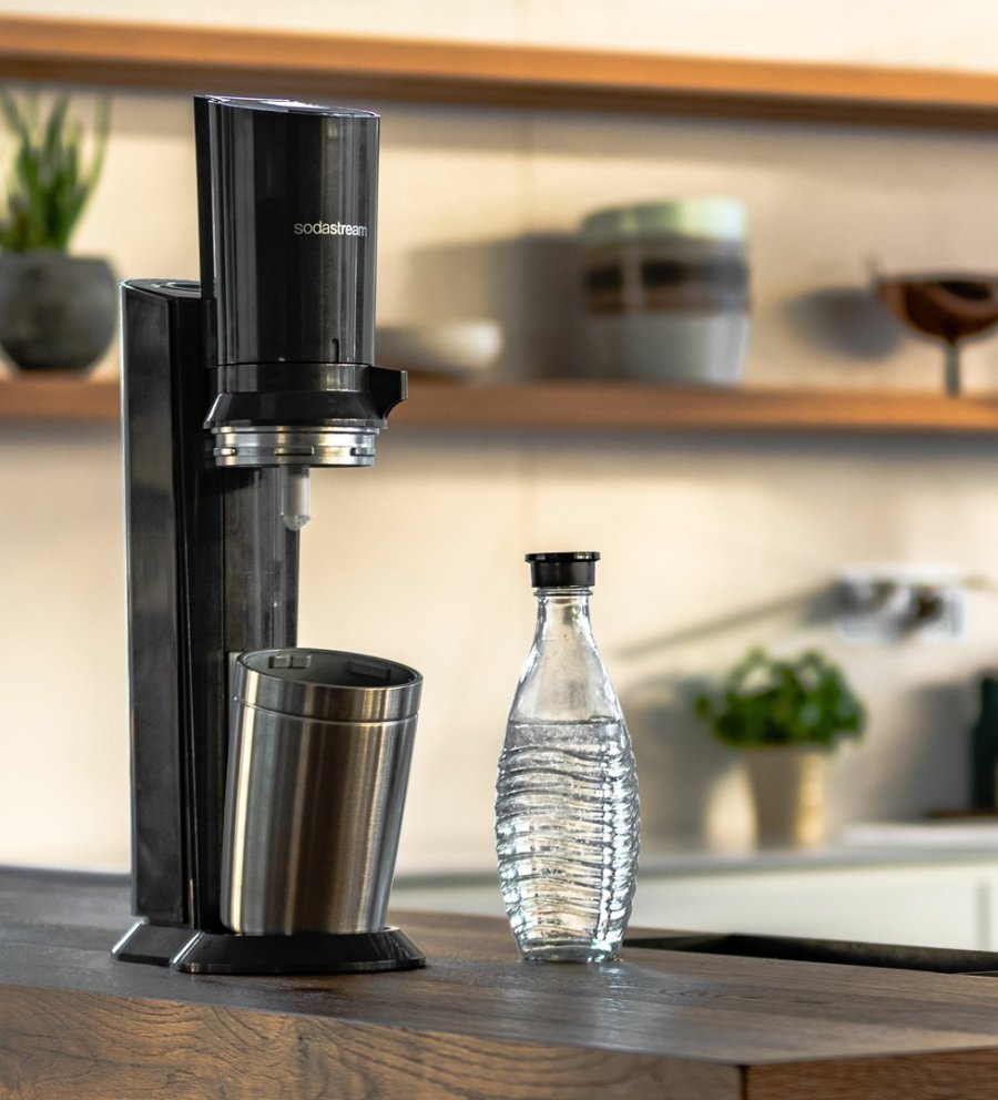 SodaStream Crystal 3.0 Metal, Rustfrit stl Sort #7
