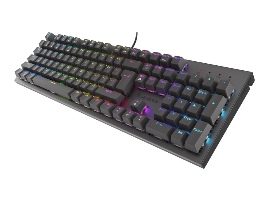 GENESIS Thor 303 tastatur Spil USB QWERTY US International Sort #3