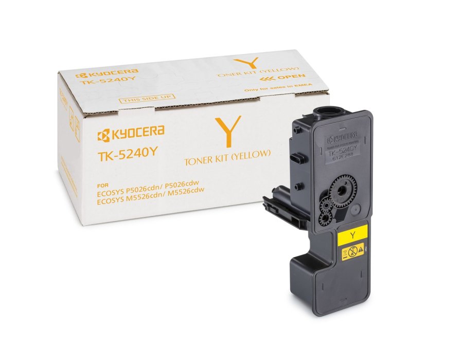 KYOCERA TK-5240Y tonerpatron 1 stk Original Gul #3