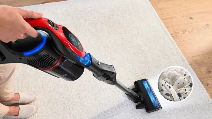 Bosch BCS1041PET stav stvsuger & elektrisk kost Stick vakuum Batteri Dry HEPA Posels 0,4 L 23,5 W Sort, Rd 4 At #13