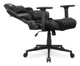 COUGAR CGR-A2F-GLB Universal gamingstol Polstret vatteret s�de Sort, Guld #8