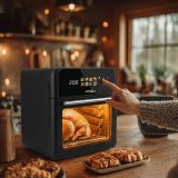 GreenBlue AIR FRYER fedtfri frituregryde, kraftig 1800 W, 10 l kapacitet, 8 programmer, tilbeh�r, timer, GB950 #6