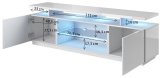 RTV-kabinet EVA 180x40x56 sort blankt #3