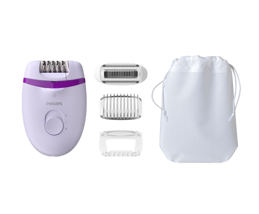 Philips Satinelle Essential Med Opti-light til benene, Kompakt epilator med ledning #7