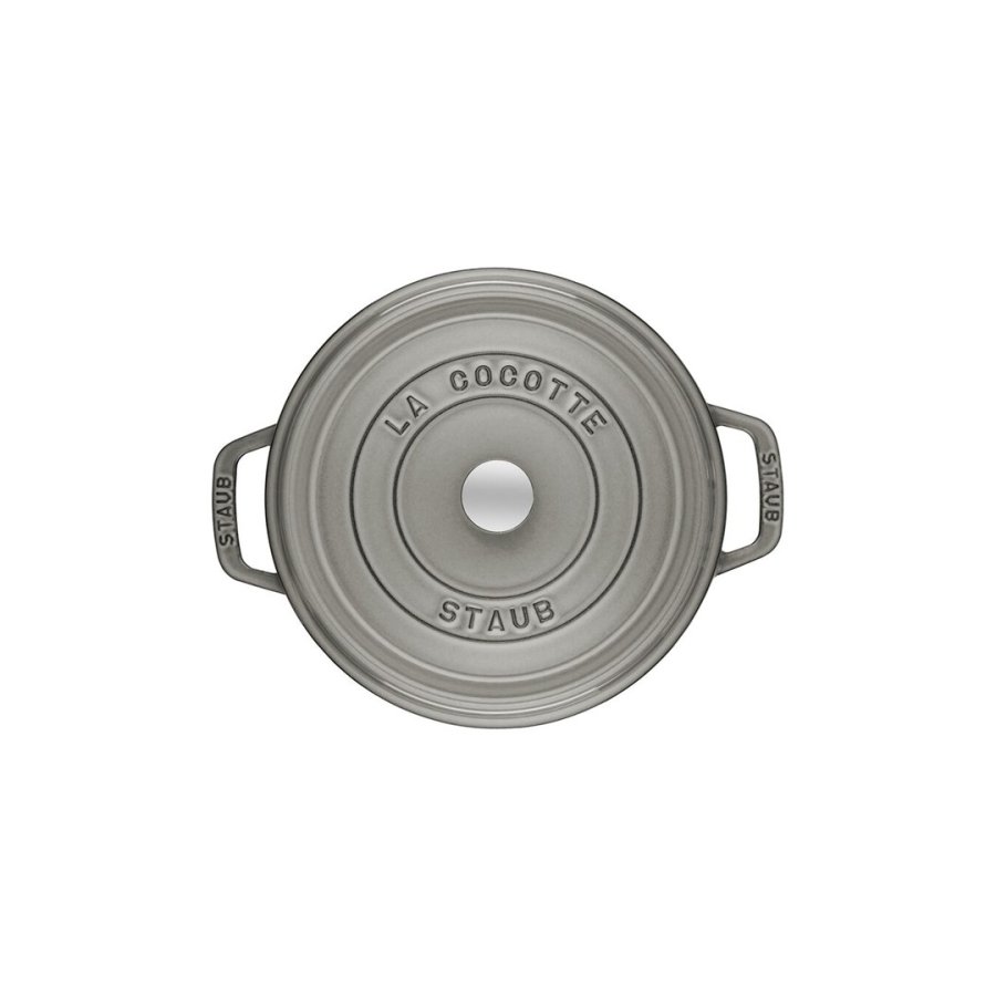 Staub La Cocotte 6,7 L Rund Stbejern Gryde bradepande #10