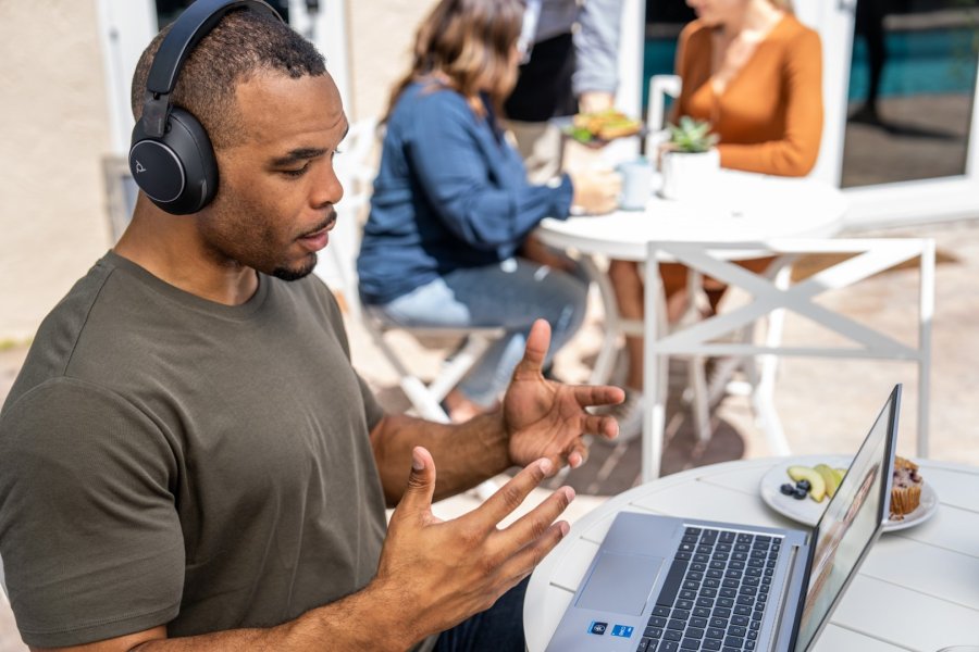 Poly Voyager Surround 80 UC Microsoft Teams Certified USB-C Headset +USB-C/A Adapter #3