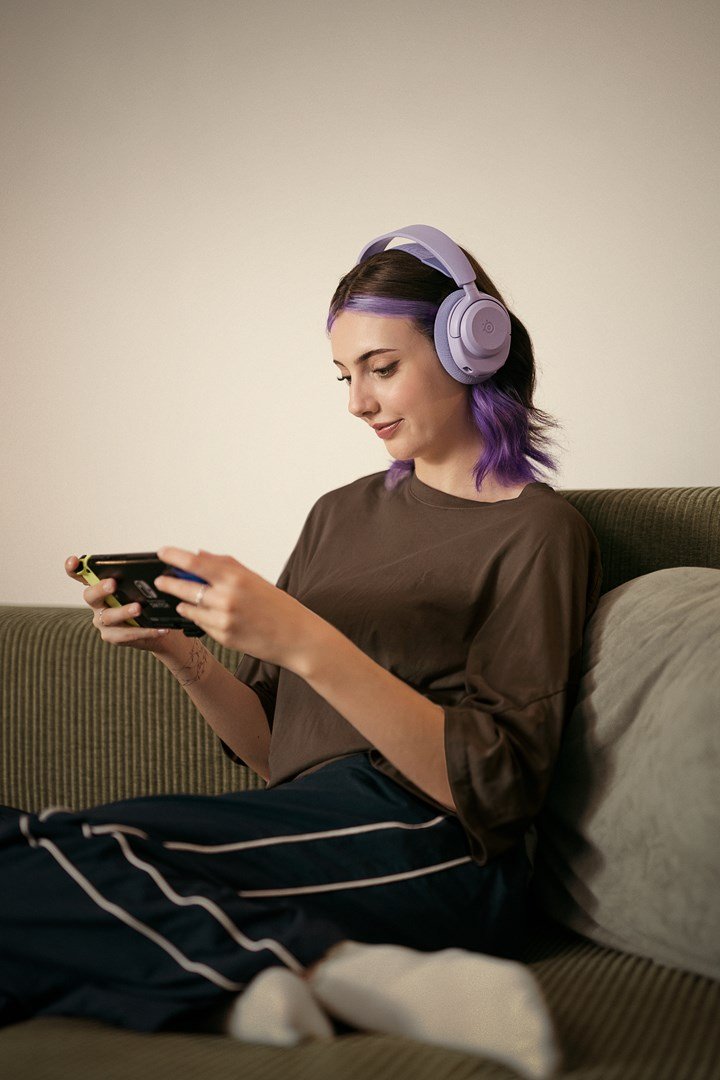Steelseries Arctis Nova 3X Headset Trdls Musik/hverdag Bluetooth Lavendel #19