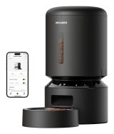 Petlibro Granary Smart vandsk�l og foderautomat til hund og kat Sort Automatisk foderautomat til k�ledyr #1