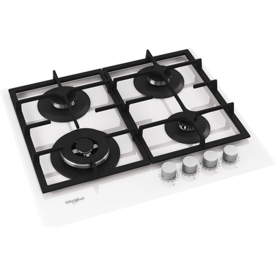 Whirlpool AKTL629/WH Hvid Indbygget 59 cm Gaskomfur 4 zone(s) #3
