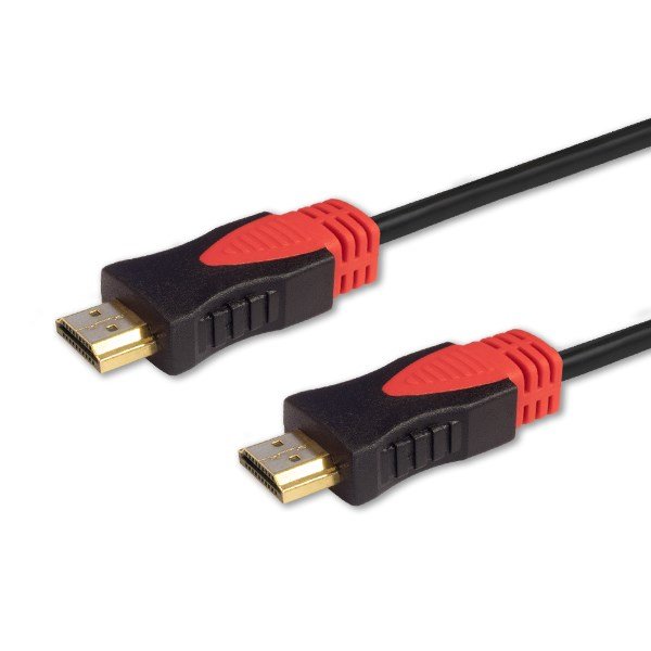 Savio CL-140 HDMI-kabel 7,5 m HDMI Type A (Standard) Sort,Rd #2