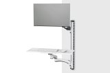 Digitus DA-90451 All-in-one PC/arbejdsstation montering & stativ 8 kg Sort, Hvid 81,3 cm (32