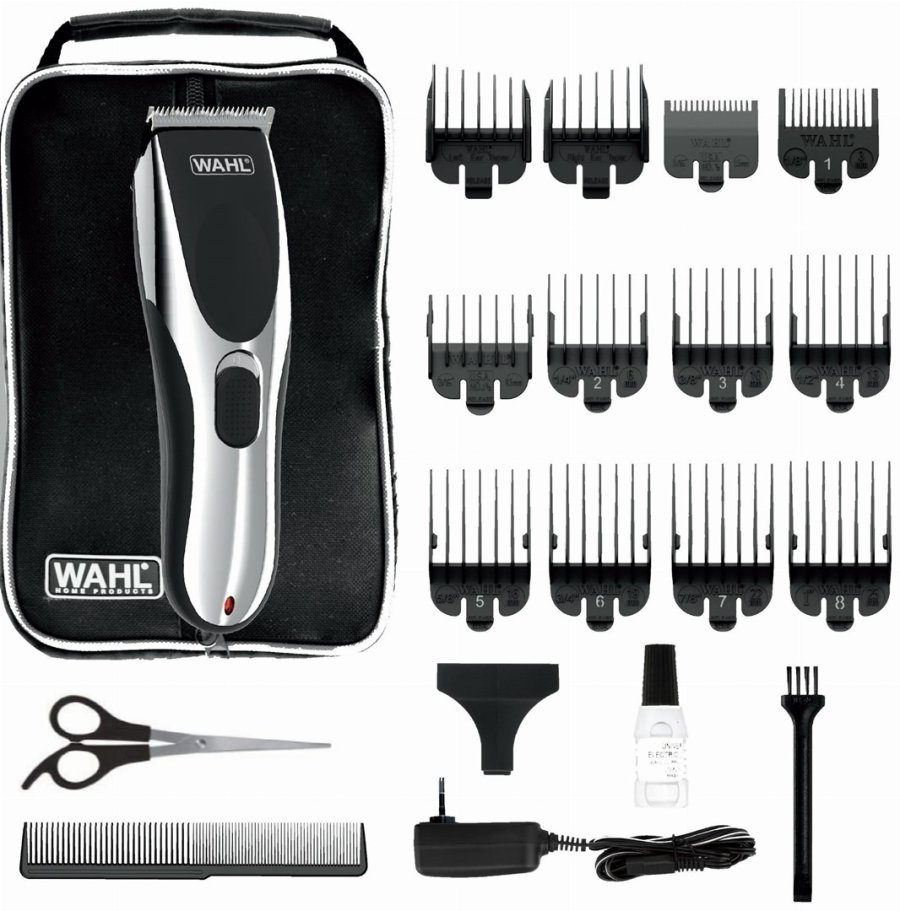 Hrklipper WAHL Chrome Pro Cordless 09649-1316 Slv, Sort #7
