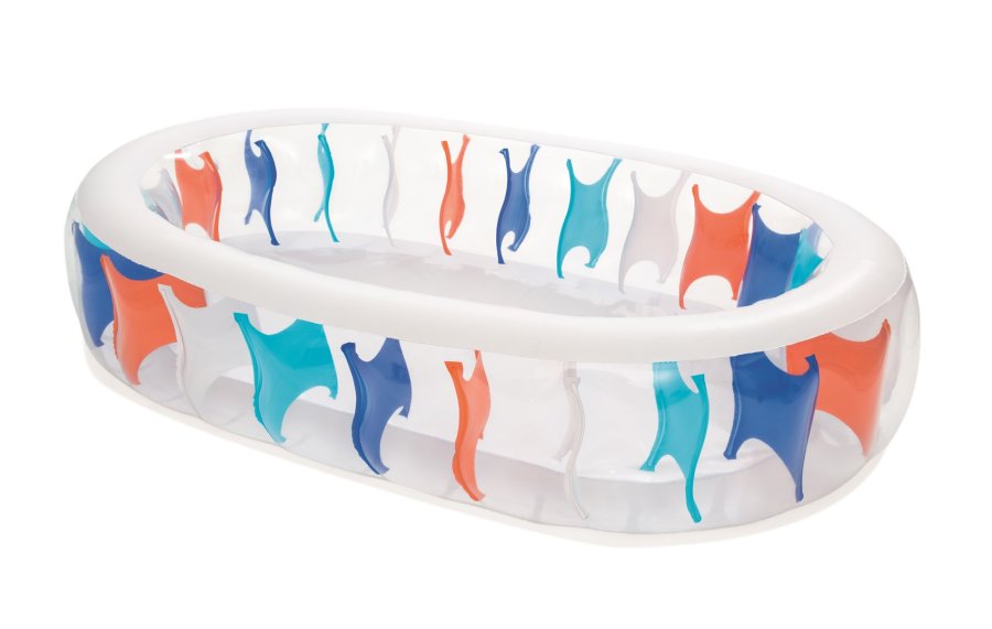 Bestway 54066 swimmingpool til over jorden Oppustelig pool Oval 542 L Flerfarvet #10