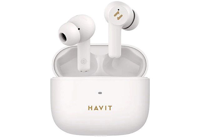 Havit TW958 Pro - TWS trdlse hovedtelefoner, beige #1