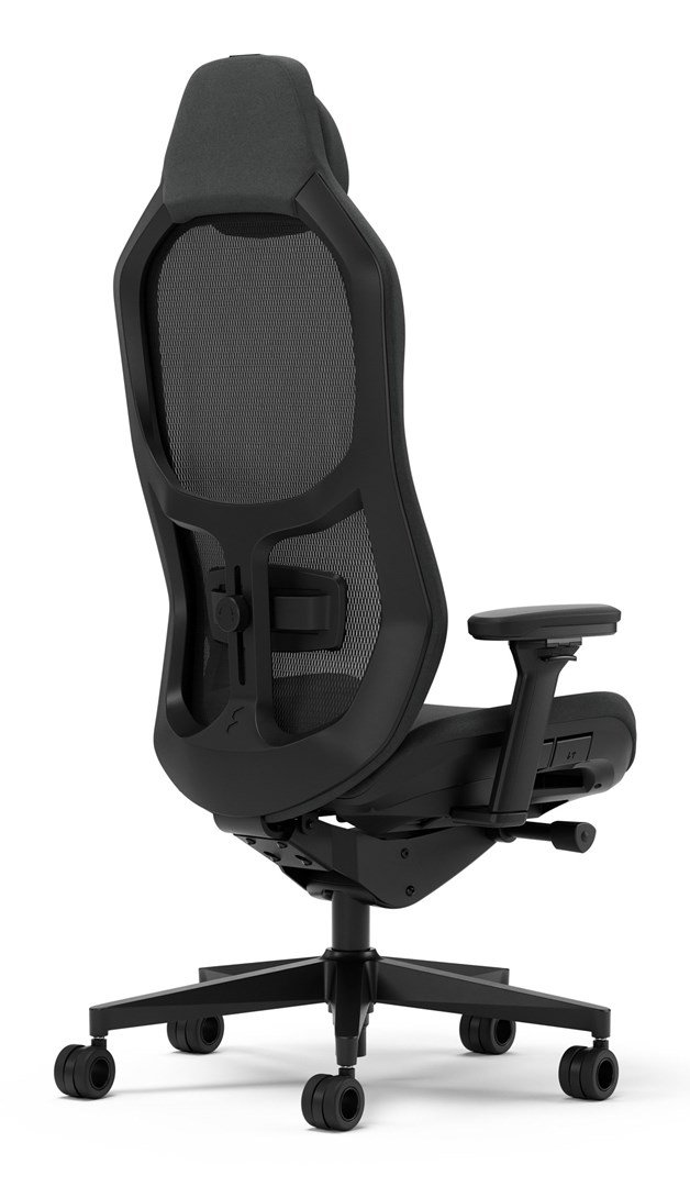 Fractal Design FD-CH-RE1M-01 video spillestol PC gamingstol Polstret sde Sort #7