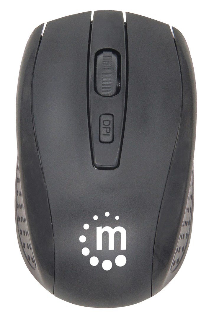 Manhattan 178990 tastatur Mus inkluderet Universel RF trdlst Sort #4