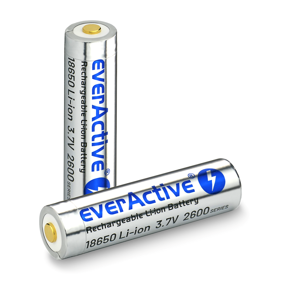 Batteri everActive 18650 3.7V Li-ion 2600mAh micro USB med beskyttelsesboks #5