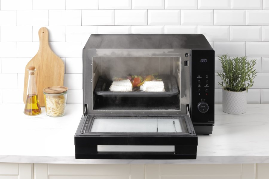 Panasonic NN-DS59NBEPG mikroblgeovn Bordplade Kombination mikroovn 27 L 1000 W Sort #55