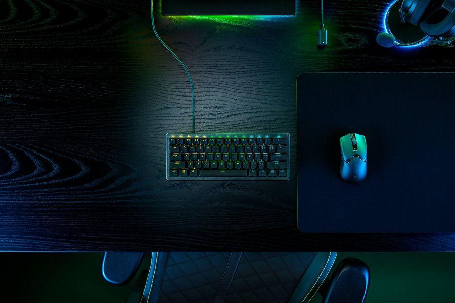 Razer Huntsman V3 Pro Mini tastatur Spil USB QWERTZ Tysk Sort #4