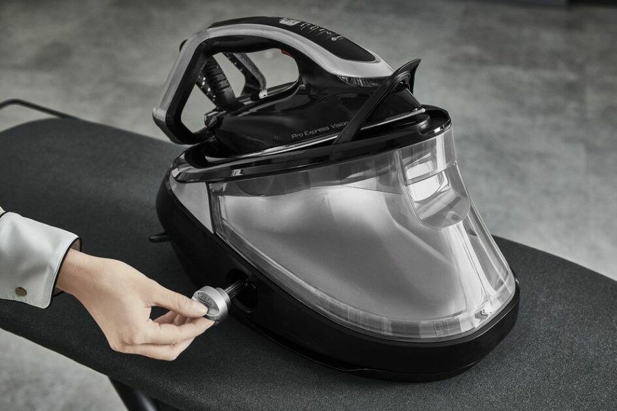 Tefal Pro Express Vision GV9821 3000 W 1,2 L Durilium AirGlide Autoclean soleplate Sort, Slv #4