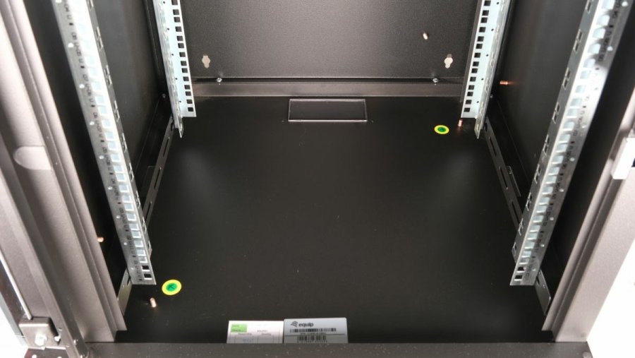 Equip EPM-12-6060-B-CBAA stativ 12U V�gmonteret stativ Sort #6