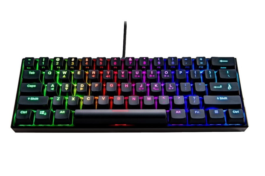 SureFire KingPin M1 tastatur Spil USB QWERTY US engelsk Sort #1