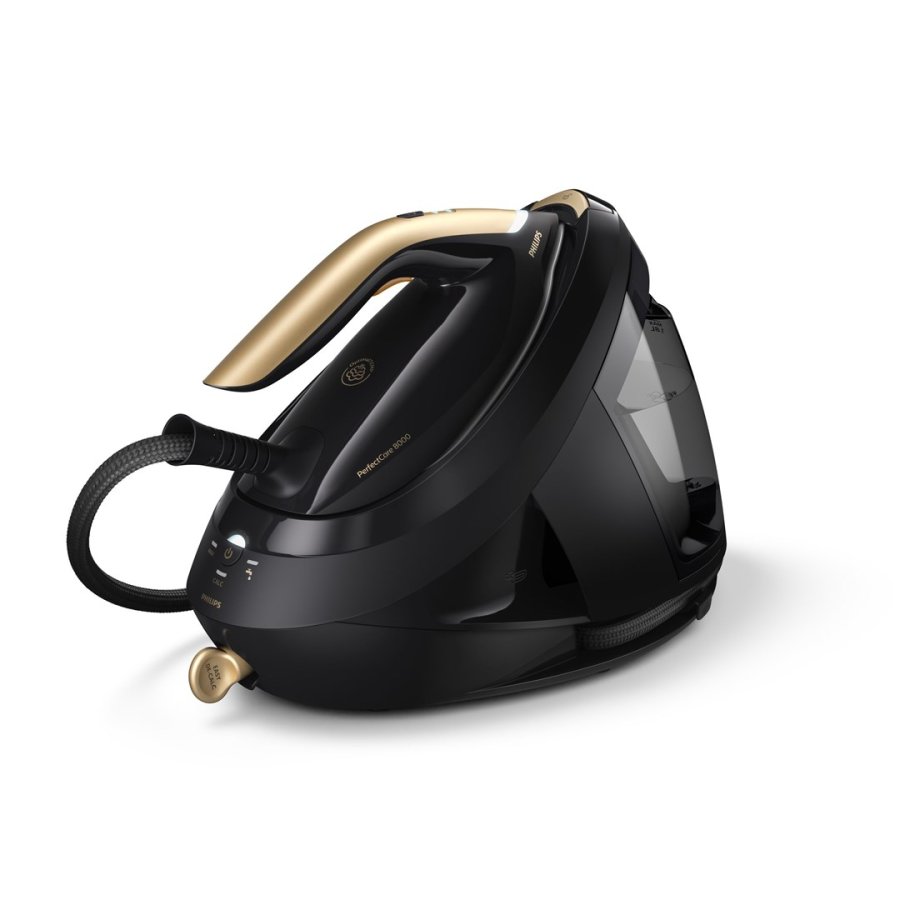 Philips PSG8130/80 Dampstrygning station 2700 W 1,8 L SteamGlide Elite-strygesl Sort, Guld #2