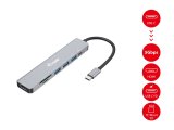 Equip 133494 dockingstation Ledningsf�rt USB 3.2 Gen 1 (3.1 Gen 1) Type-C S�lv #5