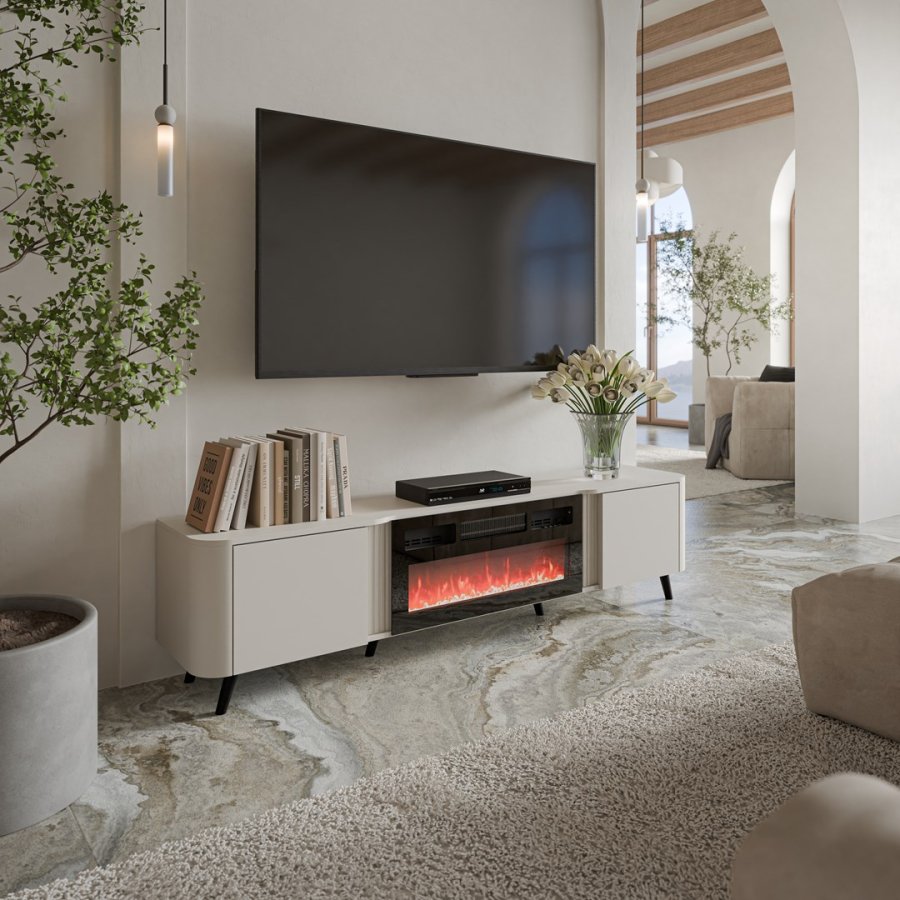 Cama Volare RTV-skab 200 x 39 x 49 cm kashmir + pejs #3