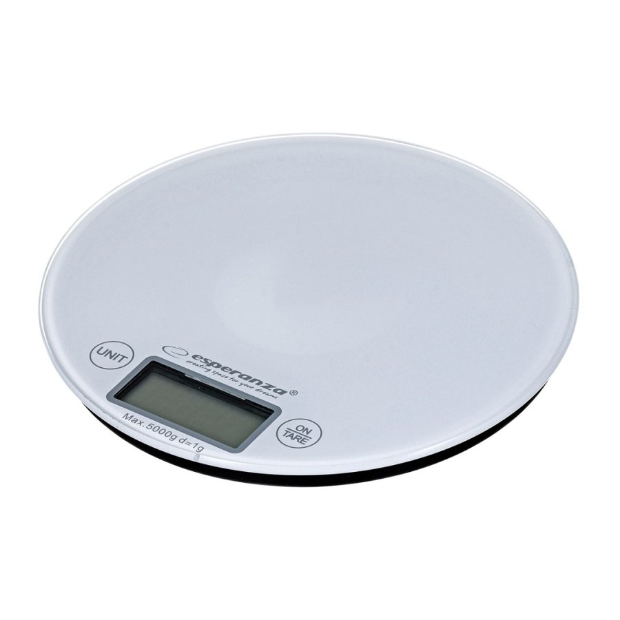 Esperanza EKS003W elektronisk kkkenvgt hvid rund #5