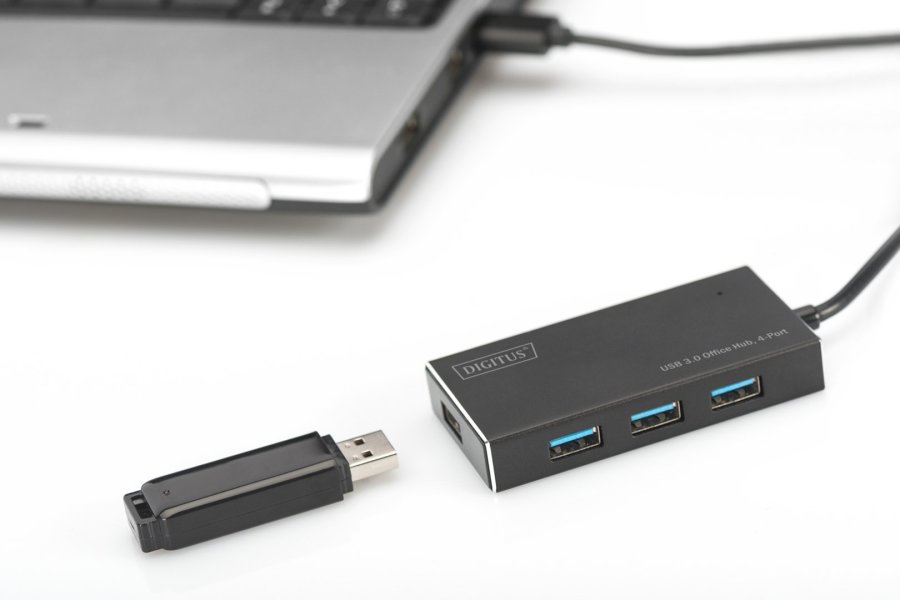 Digitus DA-70240-1 interface hub USB 3.2 Gen 1 (3.1 Gen 1) Type-A 5000 Mbit/s Sort #5