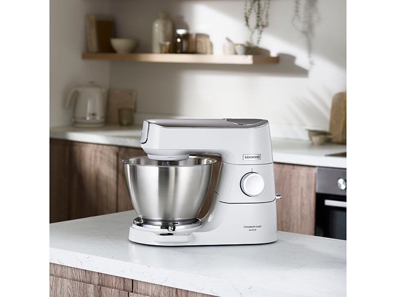 Kenwood KVC65.001WH foodprocessor 1200 W 5 L Rustfrit stl, Hvid Indbyggede vgte #5