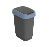 Skraldespand Rotho Twist Blue Bl Plastik 25 L #1