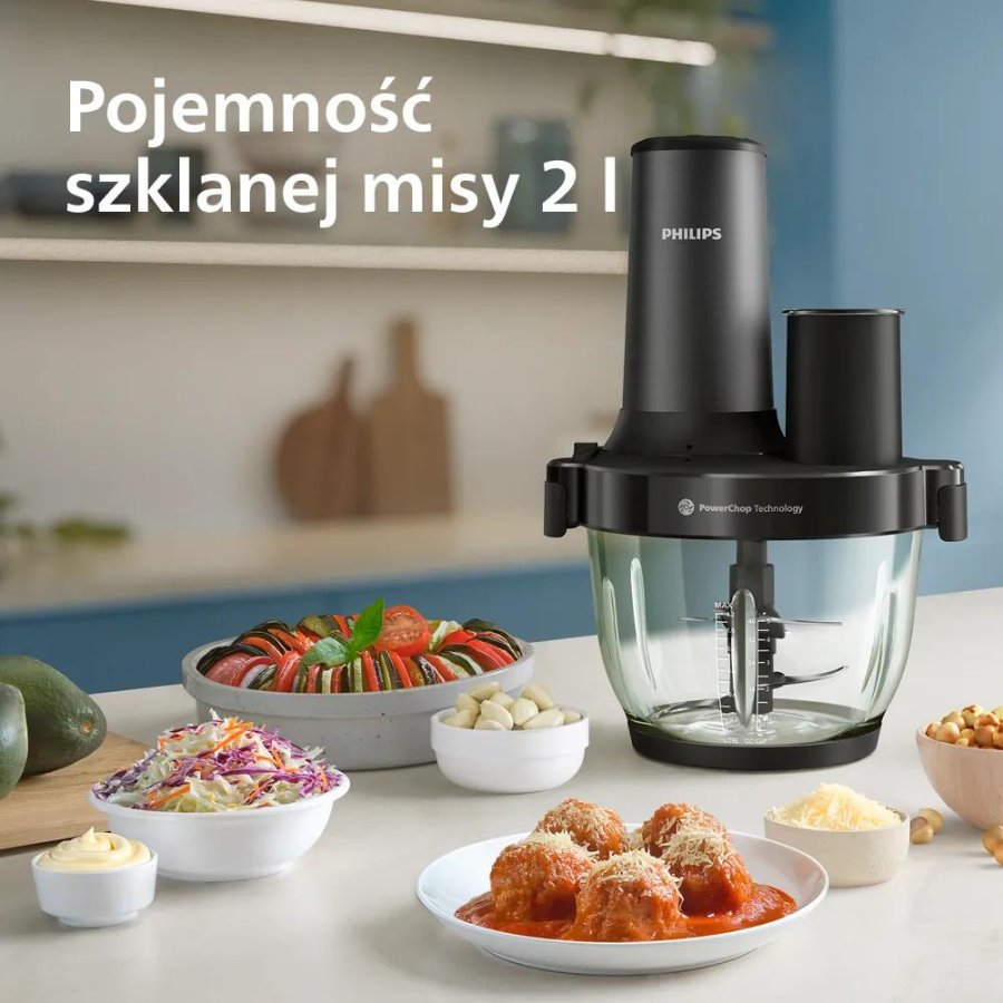 Philips 5000 series HR1507/00 elektrisk madhakker 2 L 650 W Sort #12