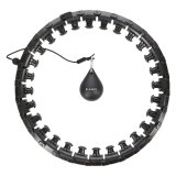Hula hop plus size med faner og vgte HMS HHW12 sort #1