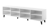 RTV-skab ASTI 200x42x52 hvid mat #2
