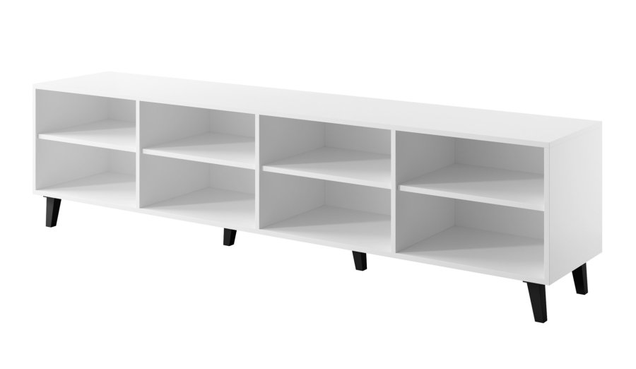 RTV-skab ASTI 200x42x52 hvid mat #2
