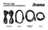 iiyama ProLite XCB4994DQSU-B1 computersk�rm 124,5 cm (49