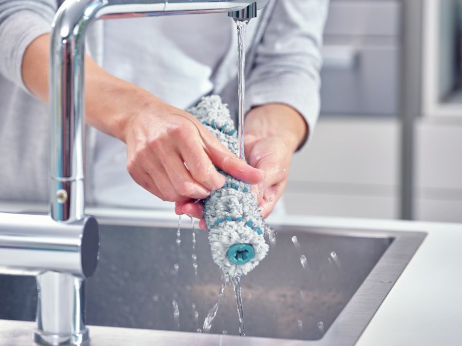 Leifheit Regulus Aqua PowerVac Stick vakuum Batteri Tr&vd Skum Posels Bl, Gr, Hvid #24