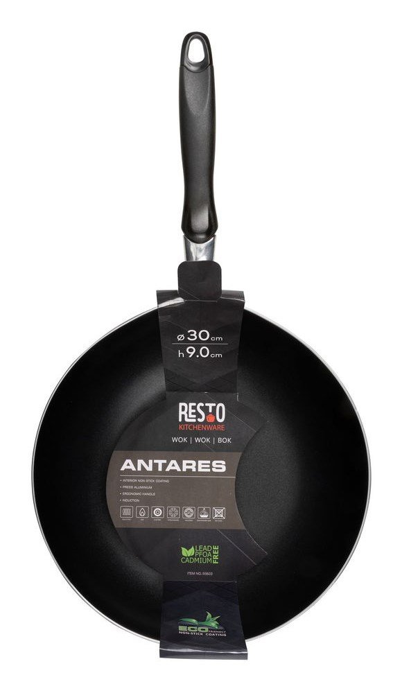 Resto Kitchenware 93603 stegepande Wok/Stirfry pande Rund #19