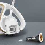 Tefal Puregliss FV8042 Tr & dampstrygejern Durilium AirGlide Autoclean soleplate 3000 W Bronze, Hvid #10