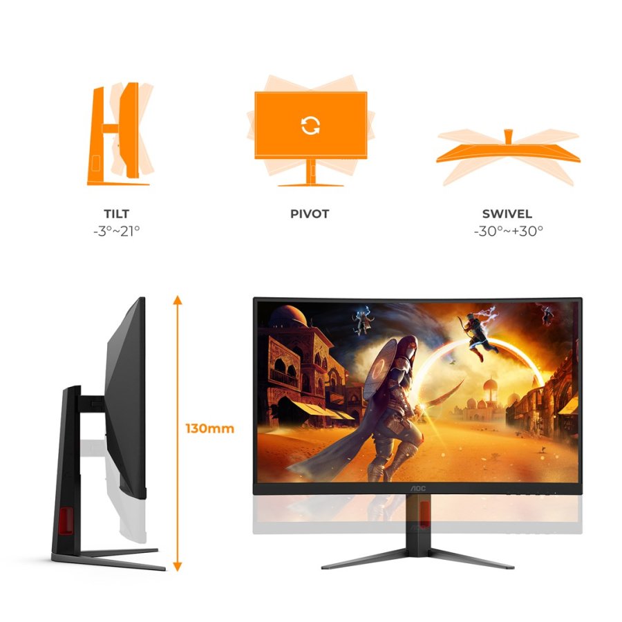 AOC G4 C27G4Z2 computersk�rm 68,6 cm (27