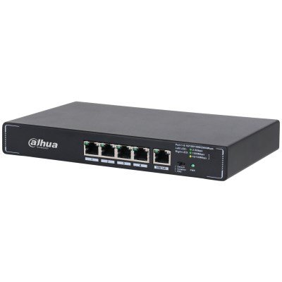 Dahua Technology SMG1005 netv�rksswitch Ikke administreret 2.5G Ethernet (100/1000/2500) Sort #2