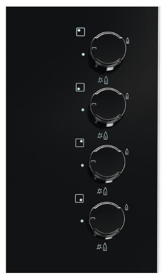 Electrolux EGG6407K Sort Indbygget 59 cm Gaskomfur 4 zone(s) #7