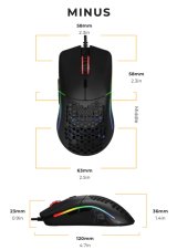 Glorious Gaming Model O- mus Spil Hjre hnd USB Type-A Optisk 3200 dpi #17