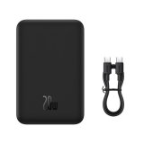 Baseus Magnetic Mini Powerbank Trdls opladning 20000 mAh 20 W Sort #7