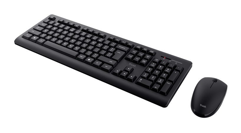 Trust Primo tastatur Mus inkluderet Universel RF trdlst QWERTY US engelsk Sort #3